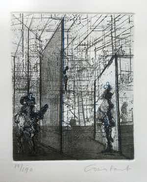 Constant - gesigneerde kleuren ets verkocht voor € 150!