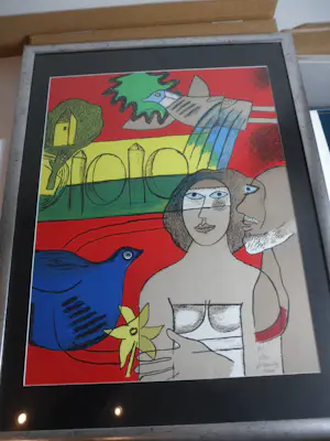 Corneille - litho: Les amoureux de l’isle Adam kopen? Bied vanaf 275!