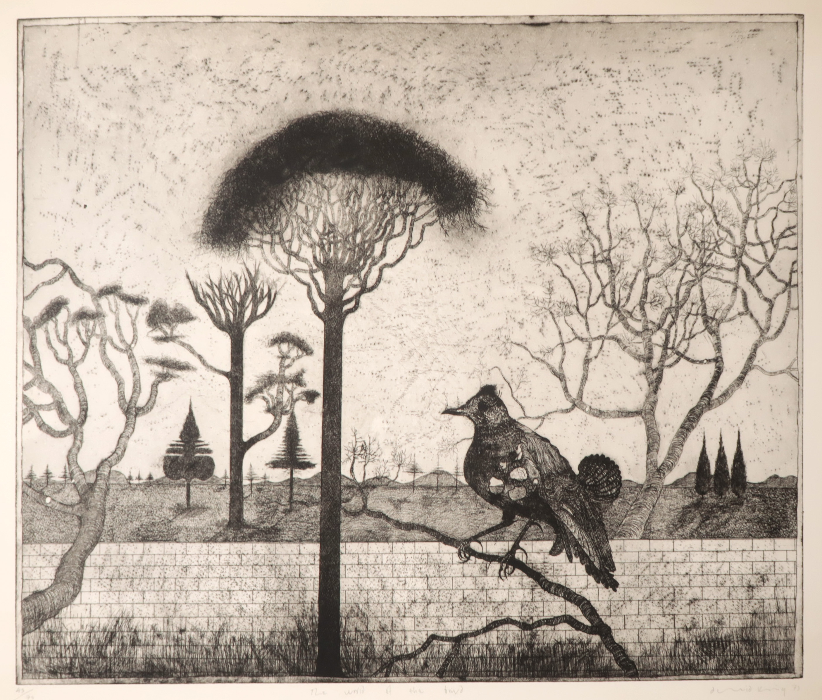 David King - Ets, The world of the bird verkocht voor € 1!