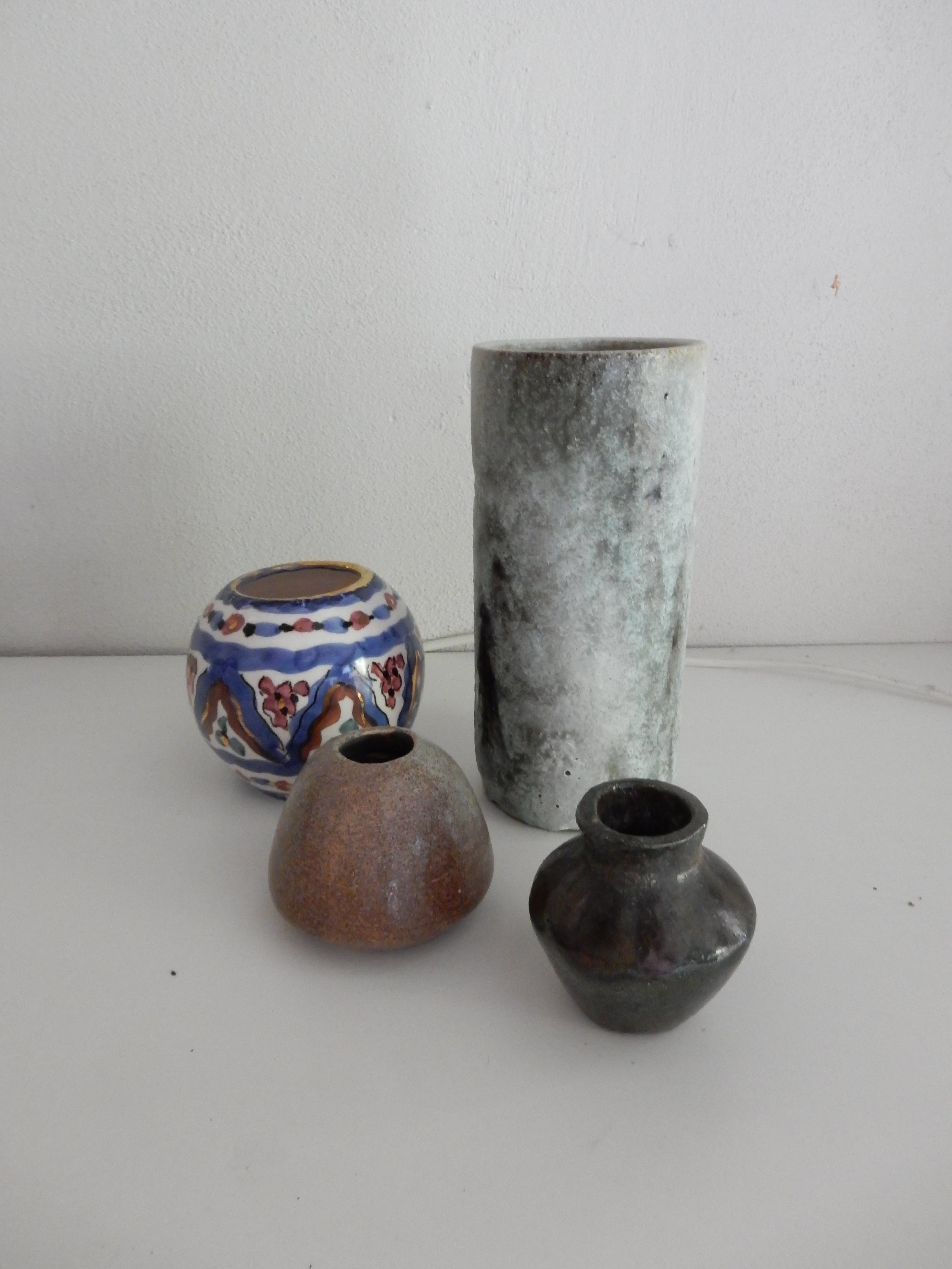 Pieter Groeneveldt - Cilindrische vaas en 3 andere sixties vazen verkocht voor € 1!