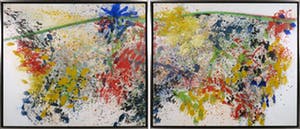 Arty Grimm - Olieverf op doek, Tweeluik - Ingelijst (Zeer groot) kopen? Bied vanaf 400!