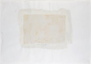 Herbert Zangs - Gemengde techniek op papier, Zonder titel - Ingelijst kopen? Bied vanaf 1000!