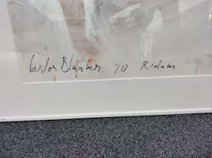 Carlos Blaaker - Variatie op “ marat in bad “ van David kopen? Bied vanaf 100!