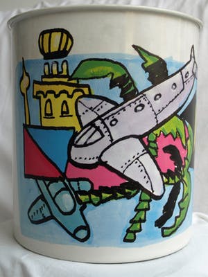 Herman Brood - Prullenbak - Brabantia - eind jaren '90 kopen? Bied vanaf 1!
