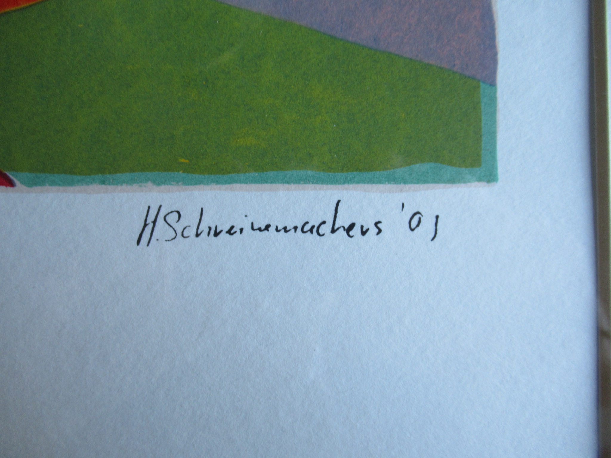 Harrie Schreinemachers - Twee werken onder de titel “muziek” kopen? Bied vanaf 10!