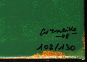 Corneille - Zeefdruk op doek (op spieraam), Zonder titel kopen? Bied vanaf 1!