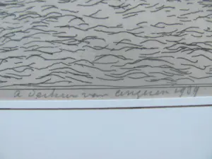 Antoon Derkzen van Angeren - havengezicht (Rotterdam?) kopen? Bied vanaf 45!