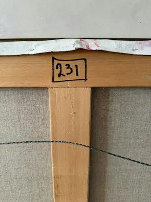 Ido Vunderink - Kleurrijk stilleven met bloemen en schaal kopen? Bied vanaf 570!