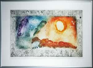 Ad Arma - Kleurenets, Continuing Story III - Ingelijst (Groot) verkocht voor € 100!