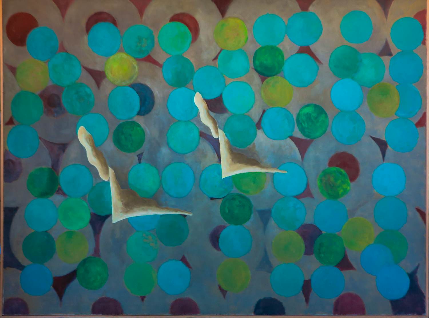 Ton Kraayeveld - Olieverf op doek, Etude Retienne - Ingelijst (Zeer groot) kopen? Bied vanaf 200!