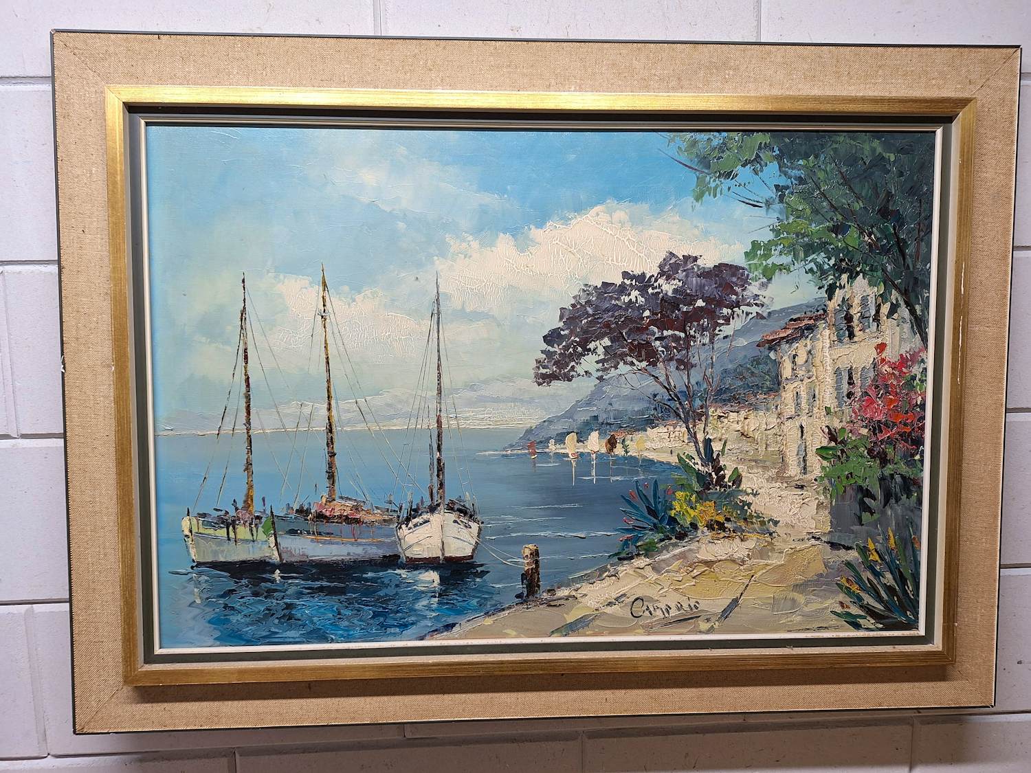 Jan Bevort - Meditteraan Landschap kopen? Bied vanaf 90!