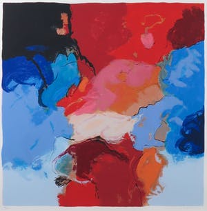 Henk van Vessem - Zeefdruk, Verlangen naar ... II - Ingelijst kopen? Bied vanaf 35!