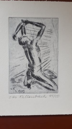 Otto Kallenbach - Knieender Mann kopen? Bied vanaf 20!