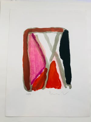 Bram van Velde - litho gesigneerd rechtsonder kopen? Bied vanaf 395!