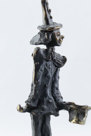 Corry Ammerlaan - Verbronsd tin, Cliniclown kopen? Bied vanaf 35!