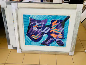 AcheterKarel Appel - Cats met nieuwe lijst!? Enchérissez de 645!