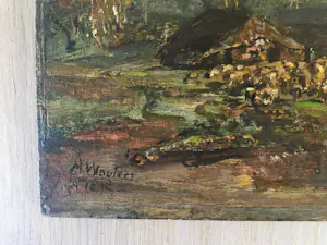 Augustinus Wouters - Schaapskudde in landschap / 1898 kopen? Bied vanaf 50!