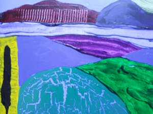 Ronald Boonacker - Italiaans landschap I - Acryl op paneel - Nieuw ! kopen? Bied vanaf 10!