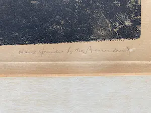 Theo Beerendonk - Ets van Rembrandt's De drie bomen uit 1643 kopen? Bied vanaf 100!