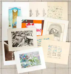 Josephine Sloet - en andere! - Lot met 10 werken op papier verkocht voor € 1!