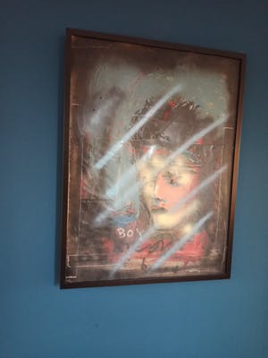 Herman Brood - Boy George, origineel schilderij kopen? Bied vanaf 995!