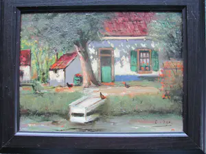 Cornelis van Dijk - Boerenerf met kippen kopen? Bied vanaf 35!