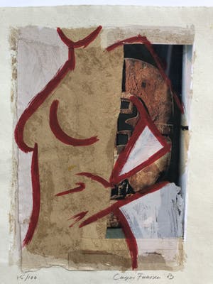 Casper Faassen - Staand naakt II kopen? Bied vanaf 10!