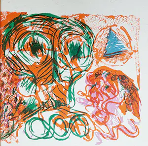 Pierre Alechinsky - The Last Day, tentoonstellingscatalogus met originele litho kopen? Bied vanaf 115!