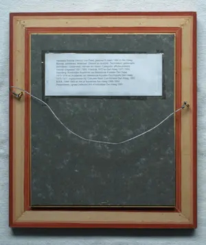Henny van Diest - Ingelijst, Gemengde techniek, Vrouw met Konijn – Lijst, 39 x 34 cm - 1980 kopen? Bied vanaf 70!