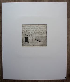 Henriette van Egten - ets - 1976 kopen? Bied vanaf 25!