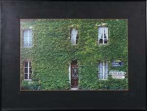 Paul Huf - Foto, Groene voorgevel - Ingelijst kopen? Bied vanaf 100!