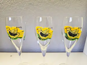 Corneille - Champagne fluitje (9) - Flute - Glas kopen? Bied vanaf 60!