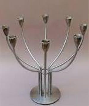 Knut & Marianne Hagberg - RVS kandelaar “Stockholm” Design kopen? Bied vanaf 19!