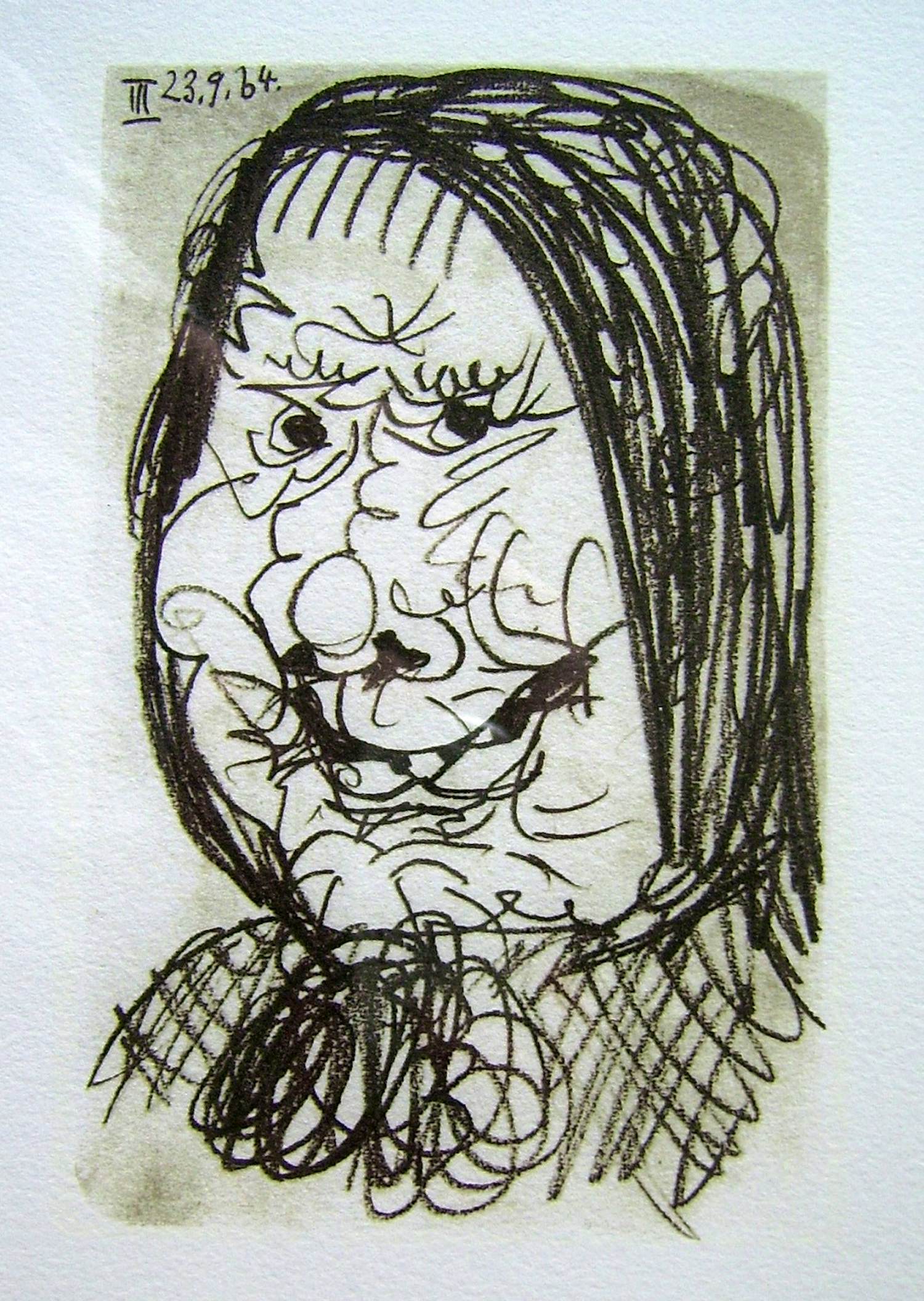 Pablo Picasso - Litho uit de reeks 'Le goût du bonheur' kaufen? Bieten Sie von 49!