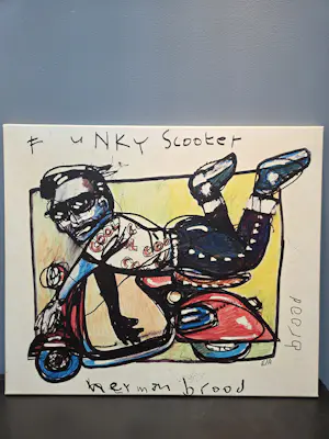 Buy Herman Brood - Funky Scooter? Bid from 595!