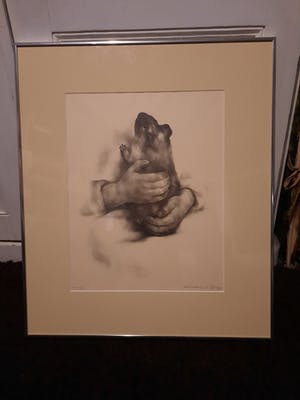 Aart van Dobbenburgh - kinderhanden met cavia kopen? Bied vanaf 45!