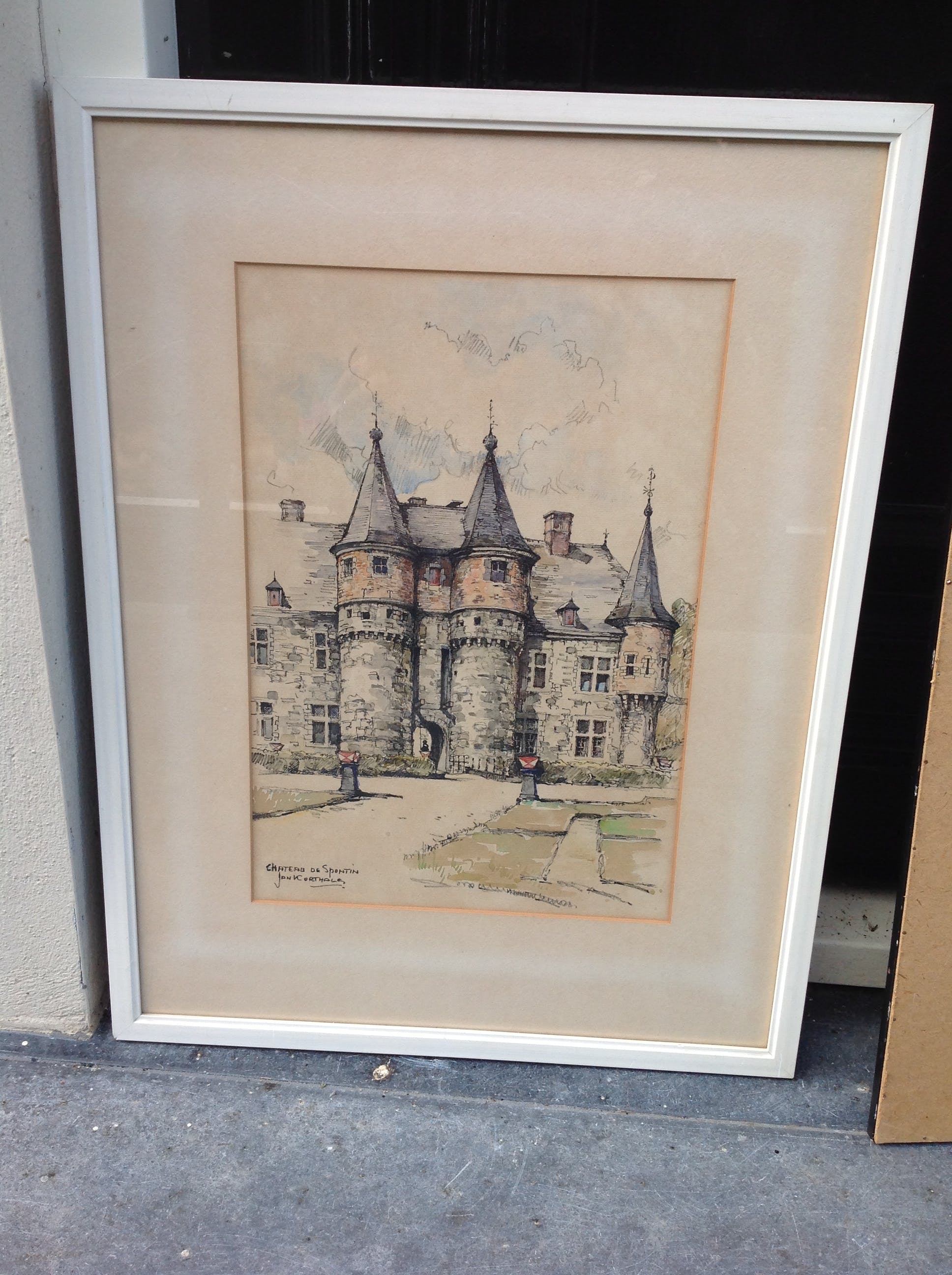 Jan Korthals - Chateau de Spontin kopen? Bied vanaf 100!