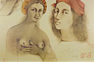 Bruno Bruni - "Antiker Figuren 1991" Offset Handsigniert. kopen? Bied vanaf 19!