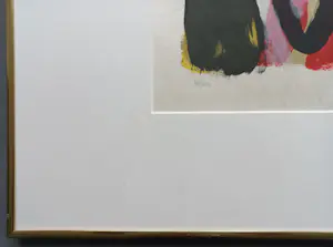 Bram van Velde - ingelijste gesigneerde kleuren litho – MP274 - 1977 kopen? Bied vanaf 395!