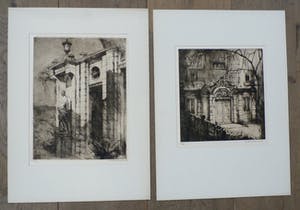 Betsy Westendorp-Osieck - 10 etsen: Osieck -amsterdamsche tuinhuizen - 1923 kopen? Bied vanaf 350!