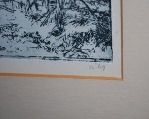 Herman van Tongeren - ets - landschap kopen? Bied vanaf 15!