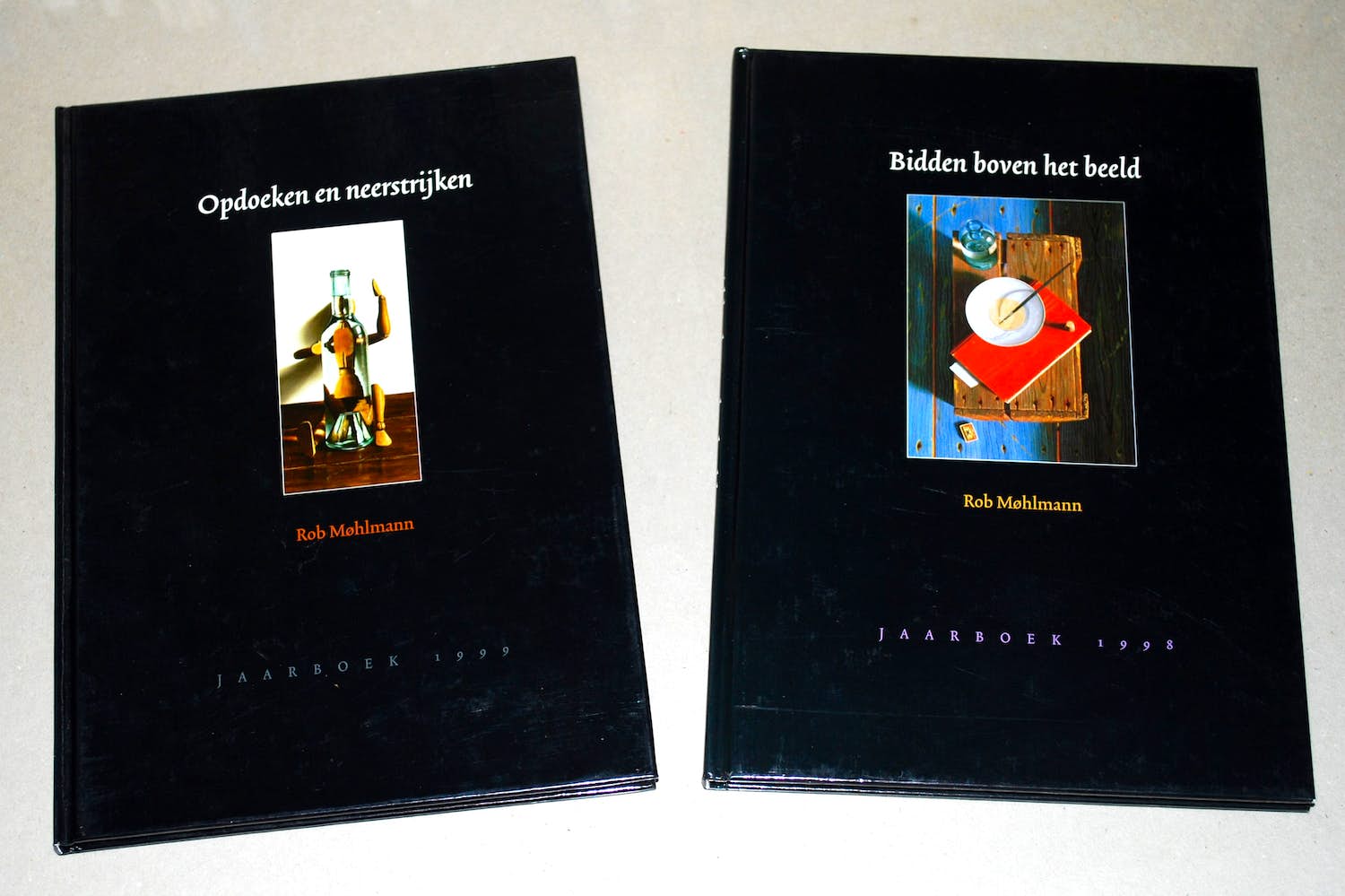 Rob Mohlmann - 2 gesigneerde jaarboeken: 1998 (30 ex) en 1999 (50 ex) verkocht voor € 50!