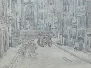 Eugene Rensburg - Begijnestraat, Rotterdam kopen? Bied vanaf 40!