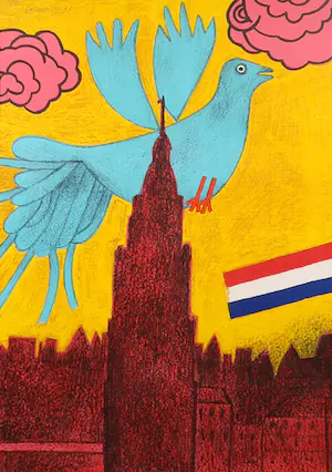 Corneille - Litho, Arnhem - Ingelijst kopen? Bied vanaf 150!