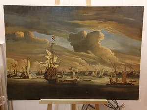 Niet of onleesbaar gesigneerd - VOC zeevloot kopen? Bied vanaf 1!