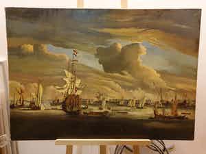 Niet of onleesbaar gesigneerd - VOC zeevloot verkocht voor € 1!