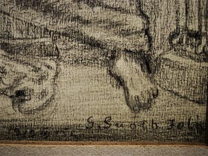 Niet of onleesbaar gesigneerd - Fraaie 19e eeuwse Bijbelse scene "judith en Holofernes" gesigneerd kopen? Bied vanaf 1!