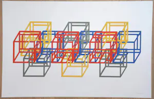 Joost Baljeu - Structures, complete map met 5 gesigneerde zeefdrukken (groot) kopen? Bied vanaf 595!