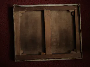 Niet of onleesbaar gesigneerd - Groot expressionistisch olieverf - omstreeks 1920 - Zonverlicht boslandschap kopen? Bied vanaf 1!