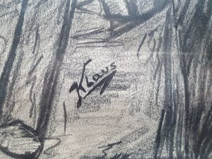 Niet of onleesbaar gesigneerd - "de Mijnwerker" (Jan Toorop 1911) gesigneerd, Klaus kopen? Bied vanaf 1!